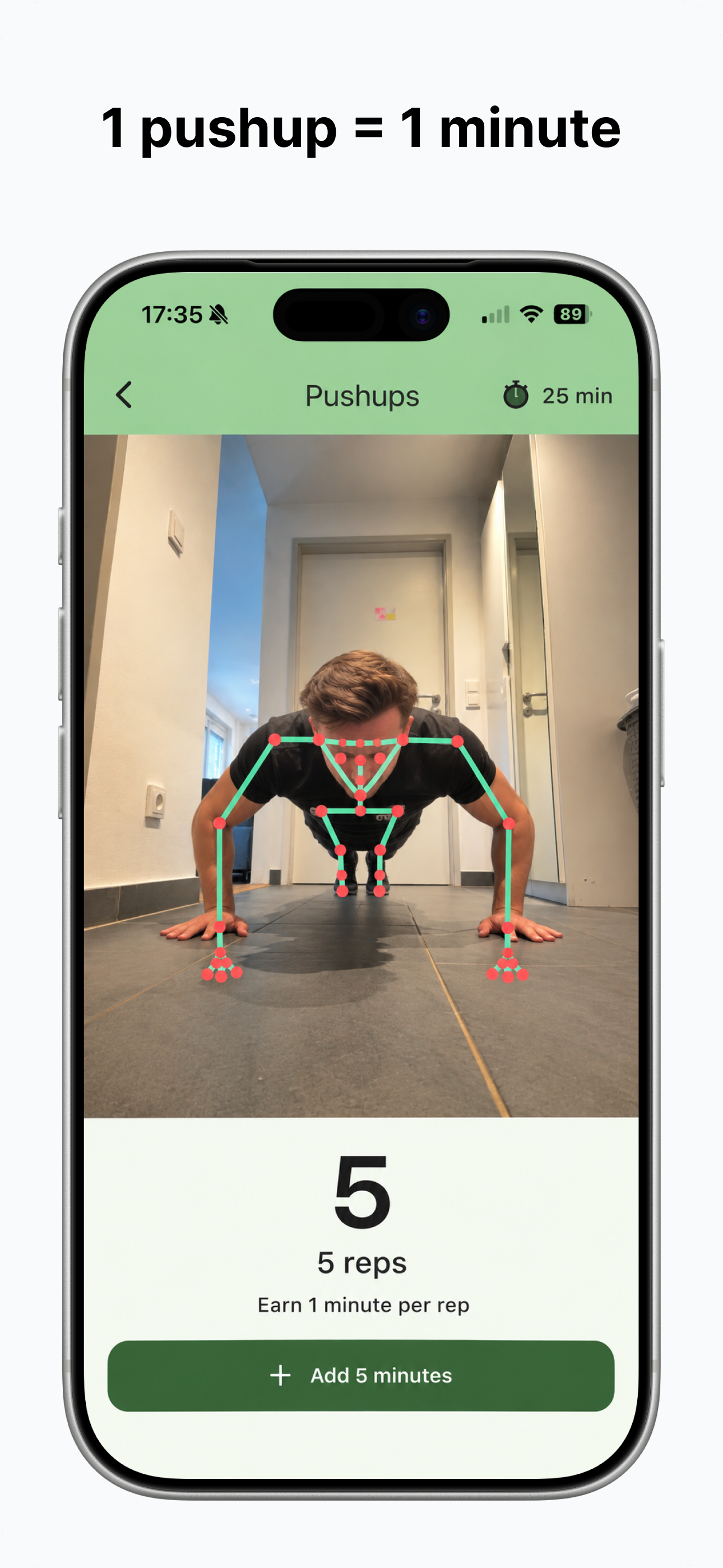 Sprout exercise activity screen