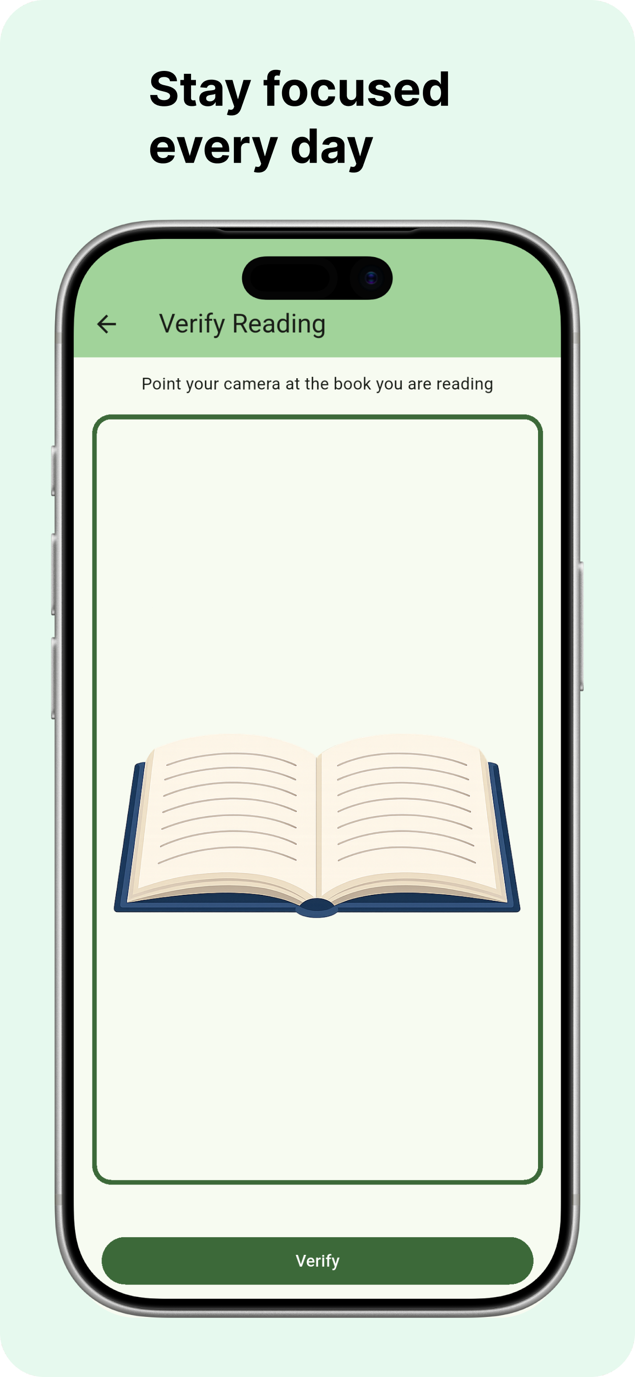 Sprout book scanning activity screen